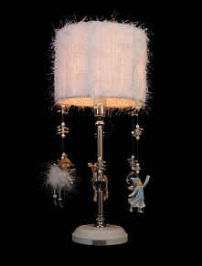 Настольная лампа декоративная Manne Manne TL.7722-1CR.W-BLUE