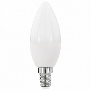 Лампа светодиодная диммируемая [поставляется по 10 штук] Eglo С37 E14 5.5Вт 3000K 11645