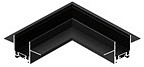 Соединитель угловой L-образный для треков встраиваемых Italline Kreator IT09-9034 black
