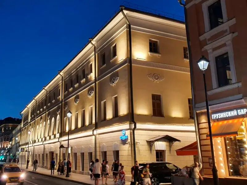 Клубный дом “Маросейка 11”, г. Москва – архитектурное освещение