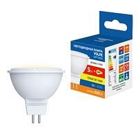 Лампа светодиодная Uniel LED-MR16 GU5.3 5Вт 3000K UL-00008838