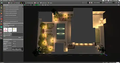 Светотехническое проектирование ландшафтного освещения дома