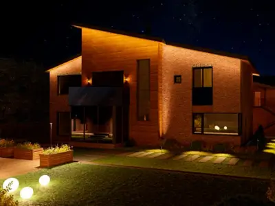 3D визуализация дома