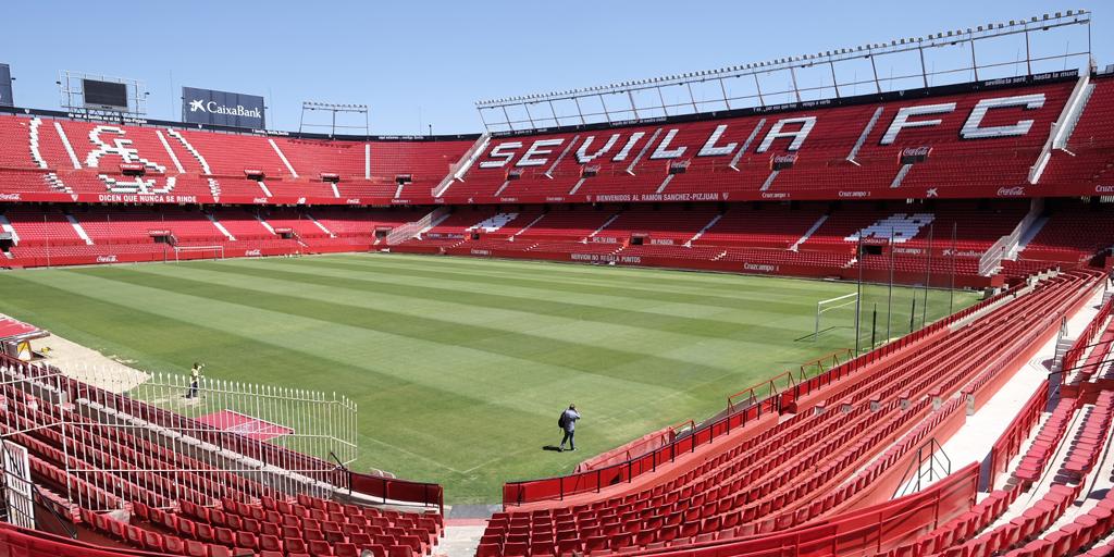 LED освещение стадиона Sevilla FC