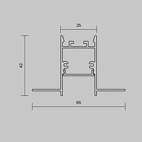 Профиль накладной Maytoni  636012