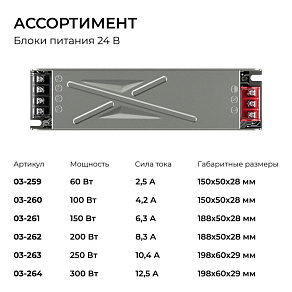 Блок питания Apeyron Electrics  03-259
