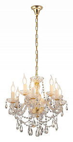 Подвесная люстра LUMINA DECO Eliza LDP 7026-6+3 SL+GD