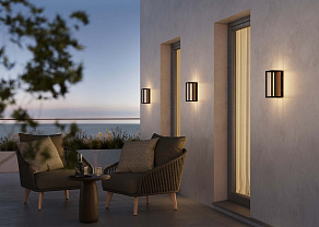 Накладной светильник Maytoni Outdoor Frame O527WL-L12B3K