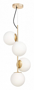 Подвесная люстра LUMINA DECO  LDP 6041-4 GD