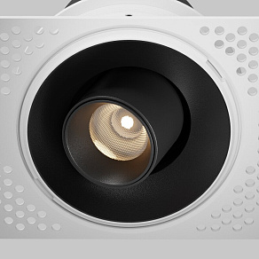 Встраиваемый светильник Maytoni Technical Фокус мини DL127-8W3K-TRS-B