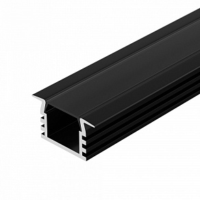 Профиль встраиваемый Arlight PDS-F-2000 ANOD Black 017642