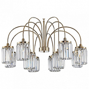 Подвесная люстра Newport 4500 4508+4/C gold