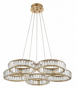 Подвесная люстра Indigo Favo 12036/5P Brass