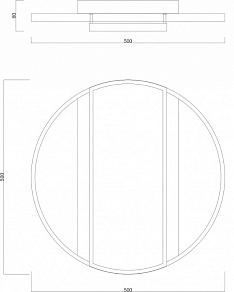 Накладной светильник Moderli Criteo V1061-CL