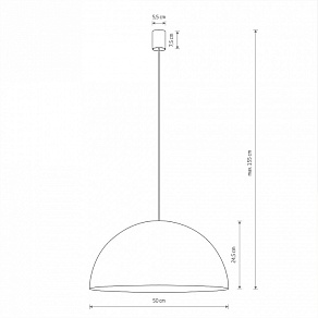 Подвесной светильник Nowodvorski Hemisphere Super L 10693