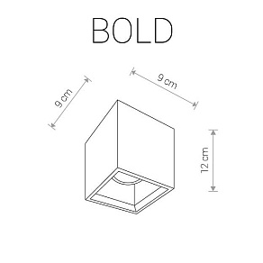 Накладной светильник Nowodvorski Bold 9388