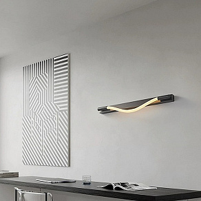 Накладной светильник LIGHTERA Tura LE103W-80B