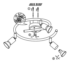 Спот Globo Olana 57381-3