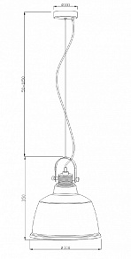 Подвесной светильник Maytoni Irving T163PL-01R