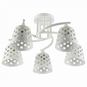 Потолочная люстра Reluce 01384 01384-0.3-05 WH+CR