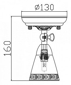 Спот Maytoni Spot 1 ECO001-01-R