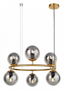 Подвесная люстра LUMINA DECO Ceredo LDP 6034-6 RND MD