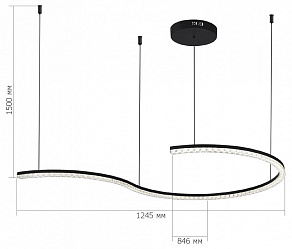 Подвесной светильник ST-Luce EUCLIDICS SL1018.403.01