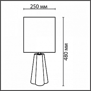Настольная лампа декоративная Lumion Hinami 8125/1Т