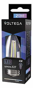 Лампа светодиодная Voltega Candel E14 4Вт 4000K 4667