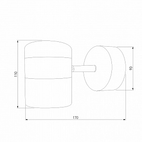 Бра Eurosvet Oskar 20165/1 LED золото/белый 9W