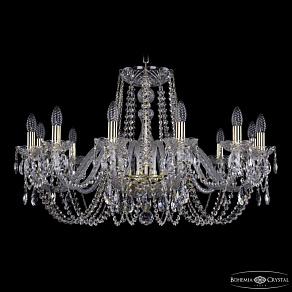 Подвесная люстра Bohemia Ivele Crystal 1402 1402/12/300 G