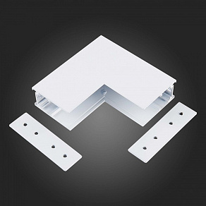 Соединитель угловой L-образный для треков накладных ST-Luce ST003 ST007.539.00