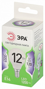 Лампа светодиодная Эра Green Line E14 12Вт 6500K LED P45-12W-865-E14 GL