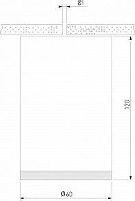 Накладной светильник Elektrostandard Lead 25033/LED