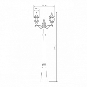 Фонарный столб Elektrostandard NLG99HL004 a025750