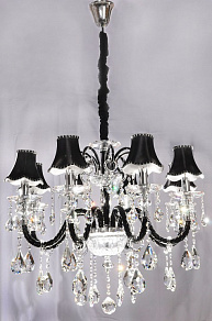 Подвесная люстра LUMINA DECO Denica LDP 66249-8 BK