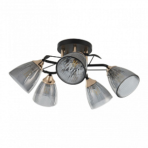 Потолочная люстра Arte Milano AMALFI-322610 322610/5 BK+FG