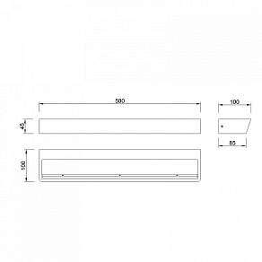 Накладной светильник Mantra Altea 8095