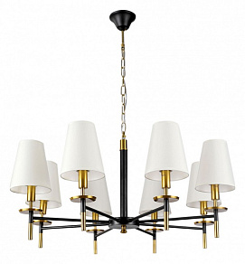 Подвесная люстра Arte Lamp Riccardo A4075LM-8BK