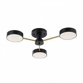 Потолочная люстра Arte Milano Ferrara 252006/3 Bk/Bk