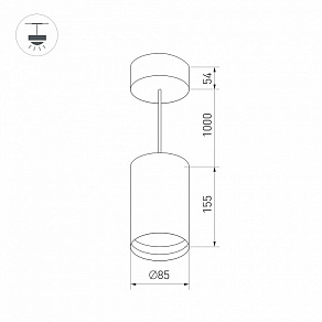 Подвесной светильник Arlight POLO 024235(1)