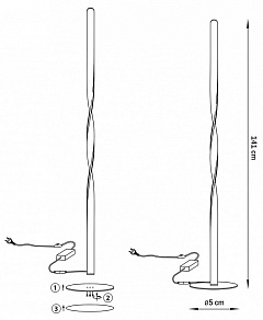 Торшер Lightstar Torino 615719