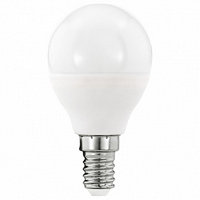 Лампа светодиодная диммируемая [поставляется по 10 штук] Eglo P45 E14 5.5Вт 3000K 11648