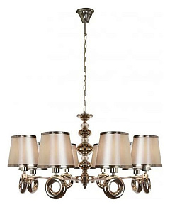 Подвесная люстра iLamp Brooklyn P2401-8 Nickel