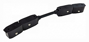 Соединитель гибкий для треков iLedex Technical VISION48/22 POWER CONNECT 4822-R-BK