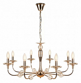 Подвесная люстра iLamp Aura 1030-8GD