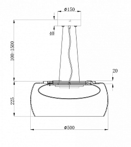 Подвесной светильник Maytoni Solen MOD073PL-L16B3K