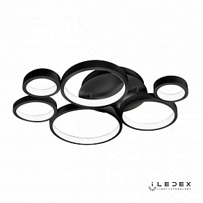 Потолочная люстра iLedex Ring Star 9004-6-X-T BK