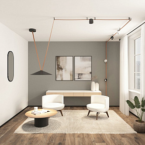 Накладной светильник Denkirs Belty Flow DK5668-BK