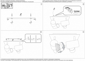 Спот Ideal Lux Spot SPOT PL4 BIANCO